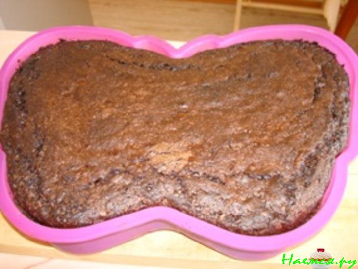 Шоколадный кекс с кабачком