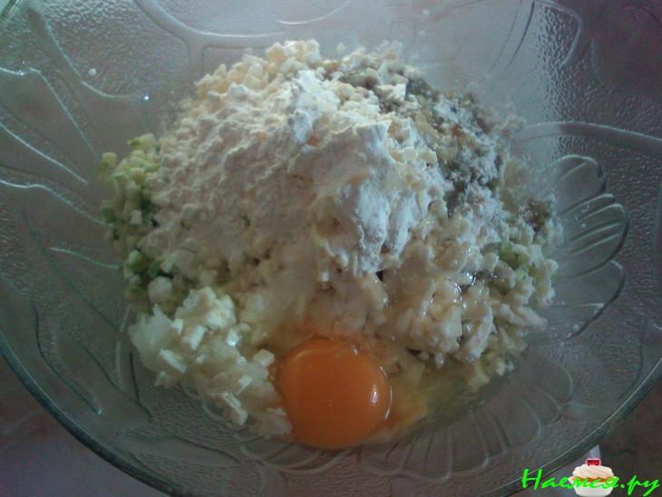 Фрикадельки из баклажанов и кабачков