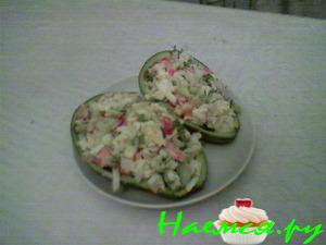 Лодочки из авокадо Лодочки из авокадо