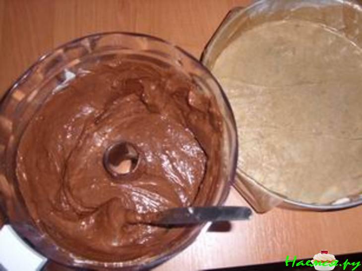 Шоколадно-вишневый торт