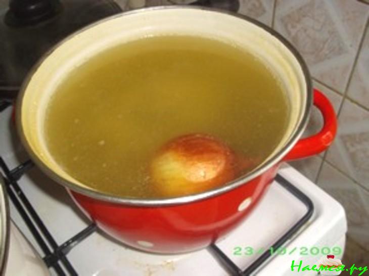 Рассольник с мятой (мой вариант)