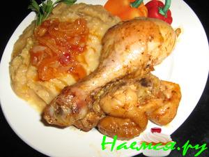 Гороховое пюре на сливках (Сытный гарнир)