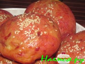 "Свекольные булочки"