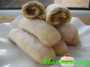 Трубочки с орехами