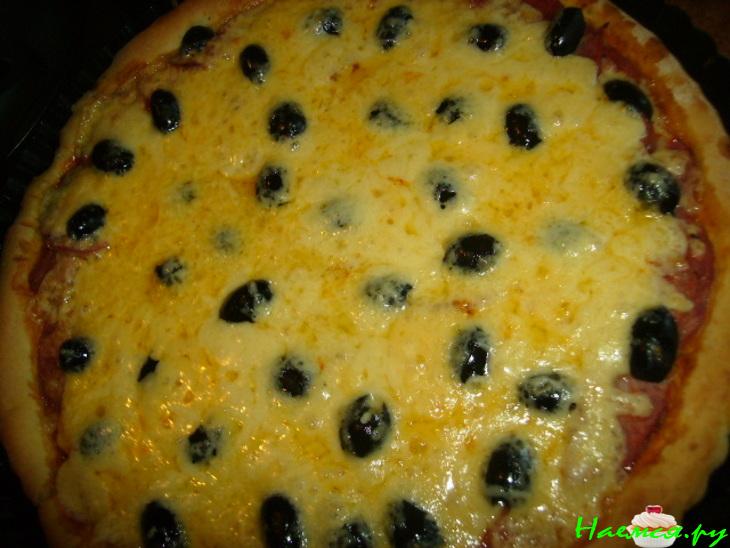 Пицца "Гавайская" (вариант)