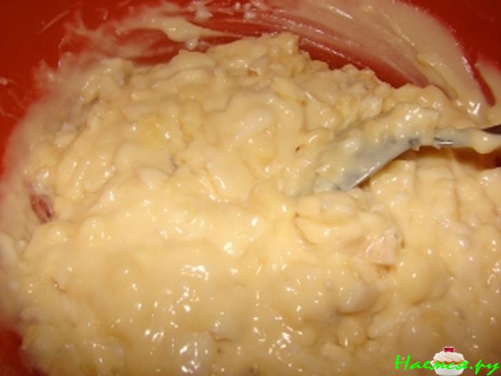 Пышки из трески