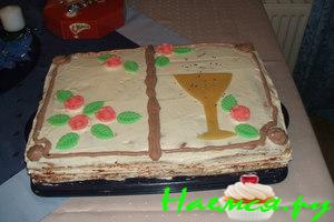 Торт ореховый с маскарпоне