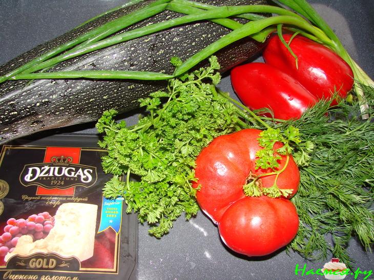 Цуккини приготовленные в духовке (очень вкусно)