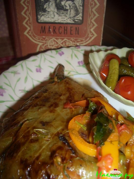 Пивные голубцы на косточке - Октоберфест