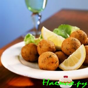 Жареные рыбные шарики