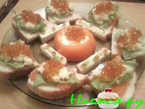 Бутербродики закусочные "Праздничные"!