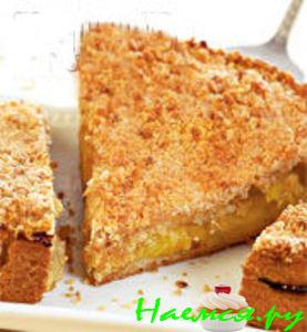 Абрикосово-миндальный пирог Абрикосово-миндальный пирог