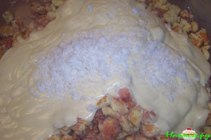 Торт "Снеговик"