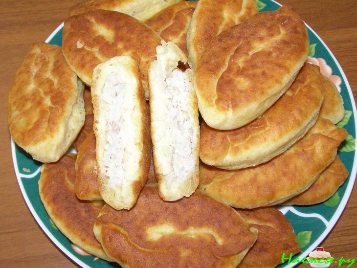 "Пирожки с мясом и рисом"