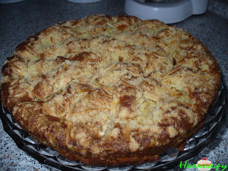 Миндально-яблочный пирог