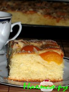 Абрикосово-масляный пирог (Aprikosen-Butterkuchen)