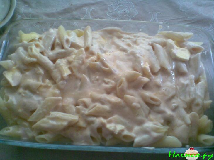 Мясная запеканка с макаронами Мясная запеканка с макаронами