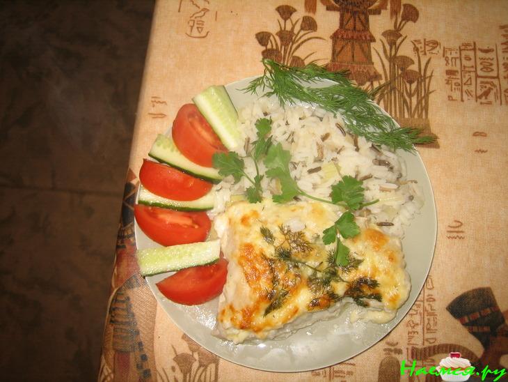 Рыбные конвертики с креветками