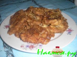 Свиная отбивная в кляре