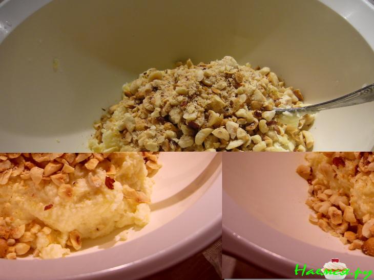 Не совсем обычные сырники с орехами и изюмом