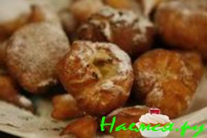 Пончики с абрикосами