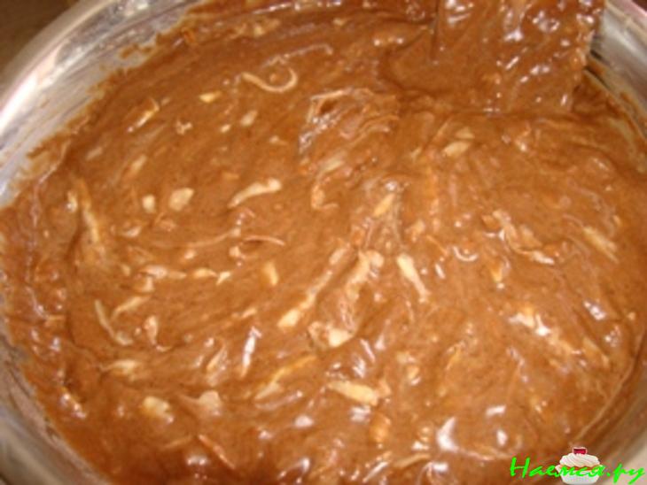 Шоколадный кекс с кабачком