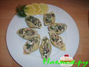 Пикантная закуска с крабами