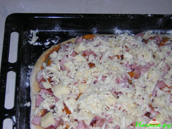 Пицца (тесто на пиве)