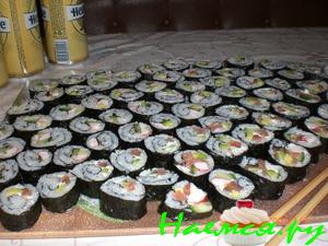 Роллы по-домашнему для хорошей компании