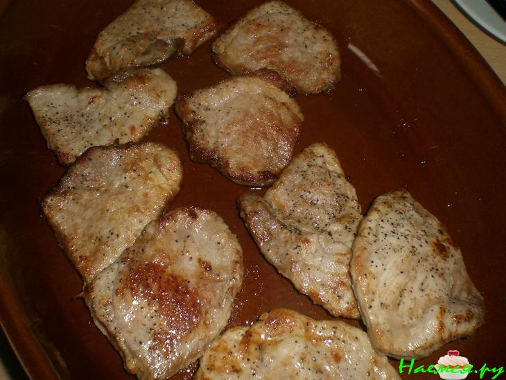 Шницель в духовке