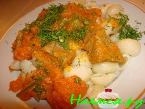 Говядина, тушенная с тыквой Говядина, тушенная с тыквой