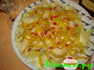 Салат для дам из фенхеля