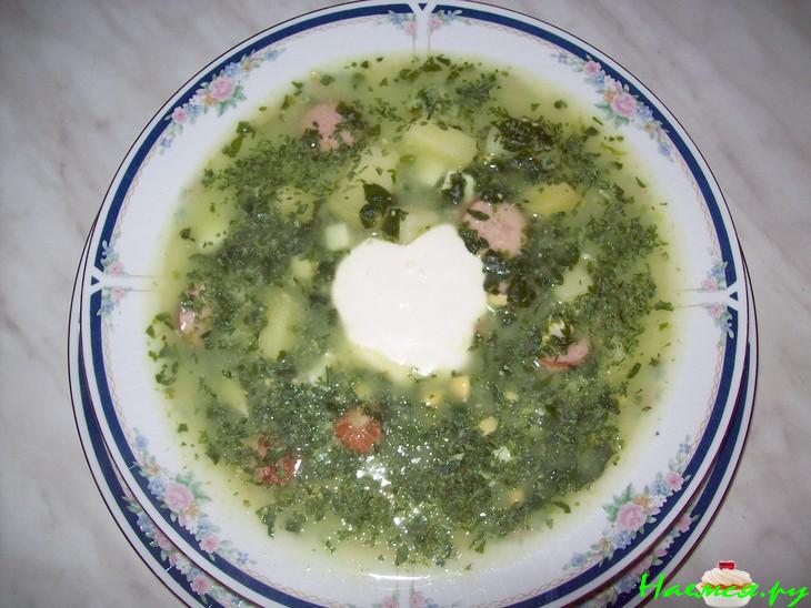 Суп зелёный со шпинатом в любое время года!