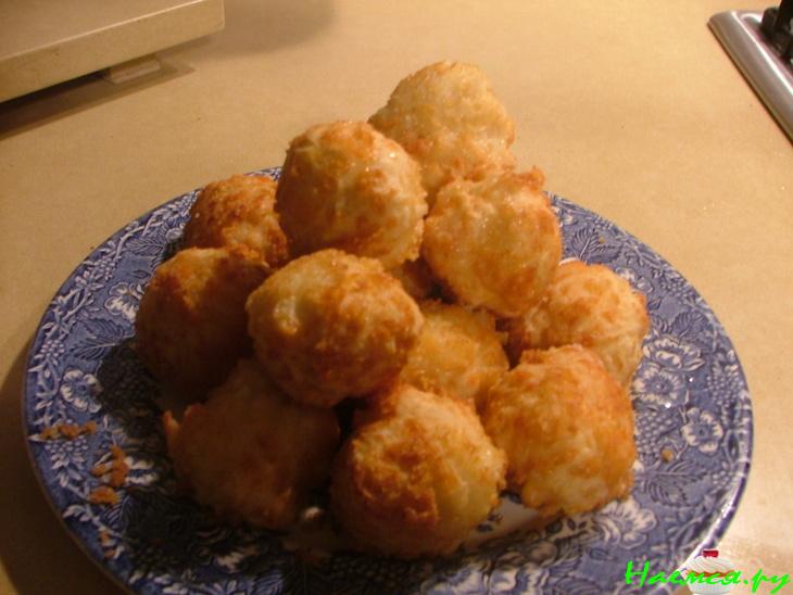 Сырные шарики с креветкой Сырные шарики с креветкой