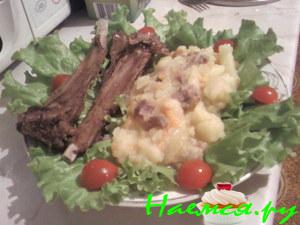 Картошка с баранинкой