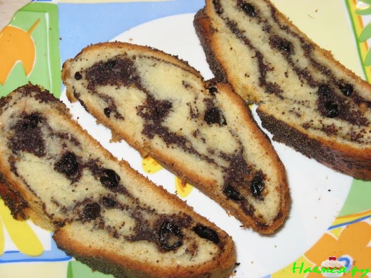 Рулет с маком и медом