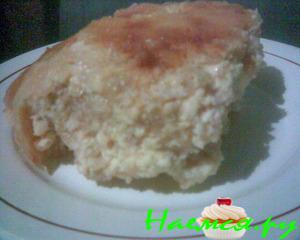 Творожная запеканка с овсяными хлопьями