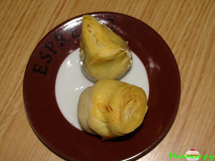 Тортия с артишоками