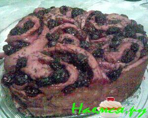 Пирог "Вишневое сердце"