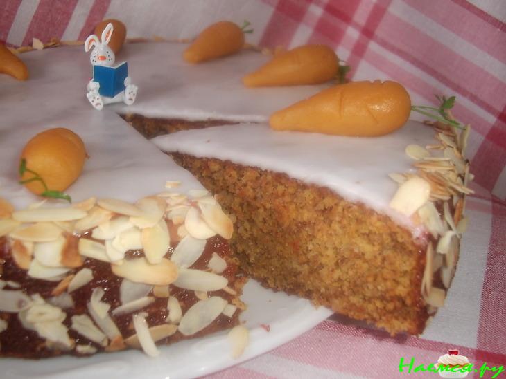 Морковно-ореховый пирог Морковно-ореховый пирог