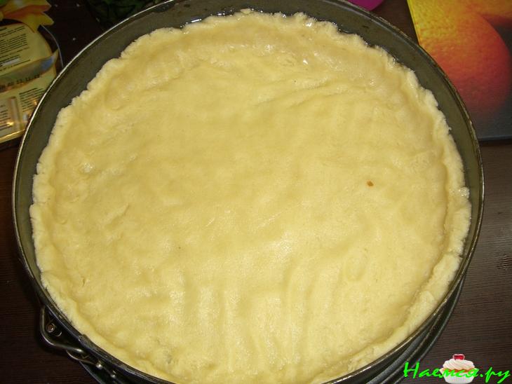 Песочный пирог с заварным кремом и яблочком!!! Песочный пирог с заварным кремом и яблочком!!!