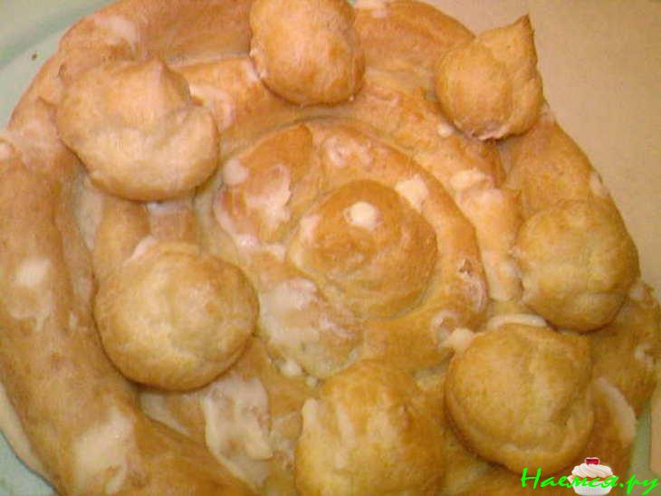 Торт "Сент-Оноре" с заварным кремом