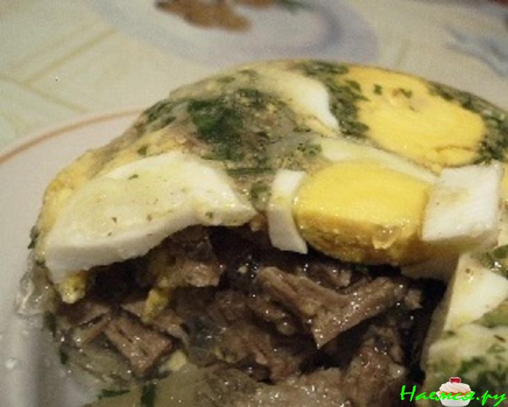 Заливное из утки