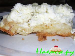 Творожный торт с белковым кремом