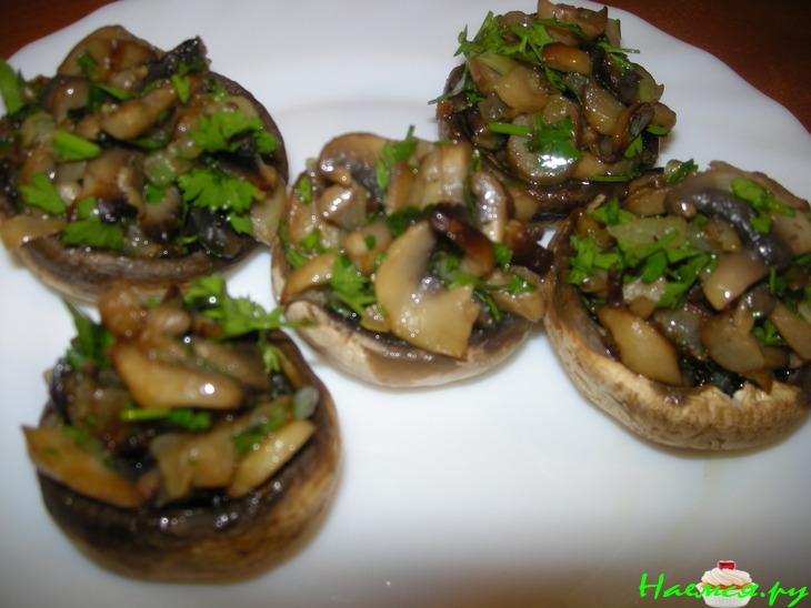 Грибочки фаршированные «Бочонки»