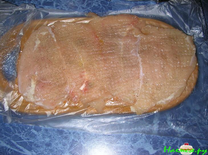 Рулет куриный "Солнышко"