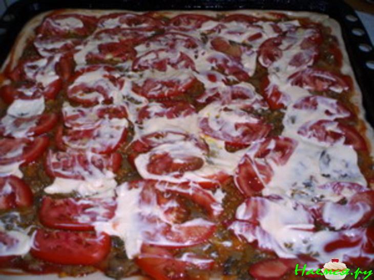 Грибная пицца "Для всей семьи"