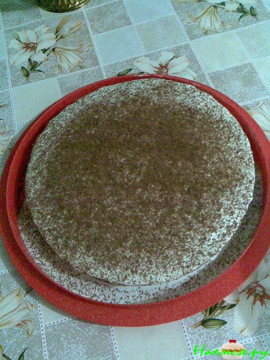 Торт "Сметанник" с какао