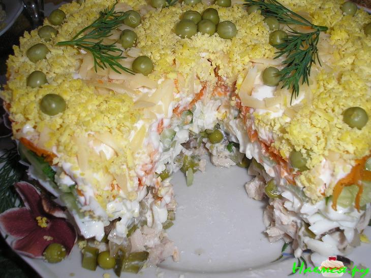 Салат "Ку-ка-реку"