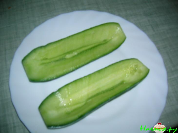 Огурчики фаршированные Огурчики фаршированные